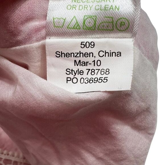 Lilly Pulitzer Chapman Tisket Tasket Tunic Dress Bamboo Print Pink Size Large - Picture 8 of 10